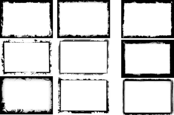 Elevate Your Projects with Grunge Frame Backgrounds