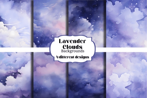 Exploring the Gentle Allure of Lavender Clouds Ethereal Backgrounds
