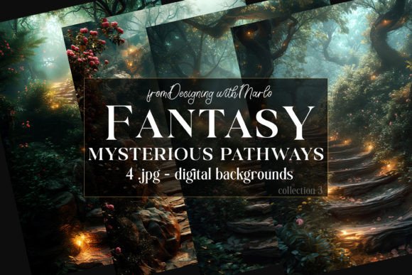 Fantasy Mysterious Pathway Backgrounds 3