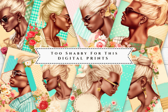Modern Retro Charm: Using Nonbinary Fashion Print Backgrounds