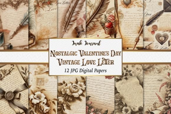 Timeless Romance: Crafting with Vintage Digital Papers