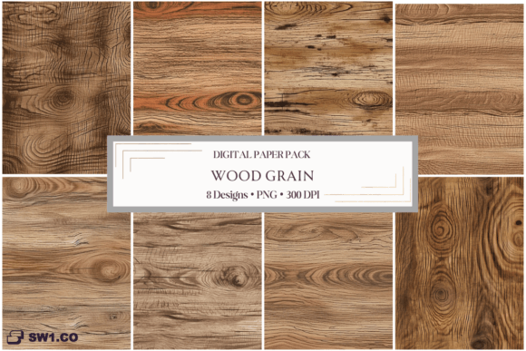 Wood Grain Backgrounds: A Design Asset for Every Project